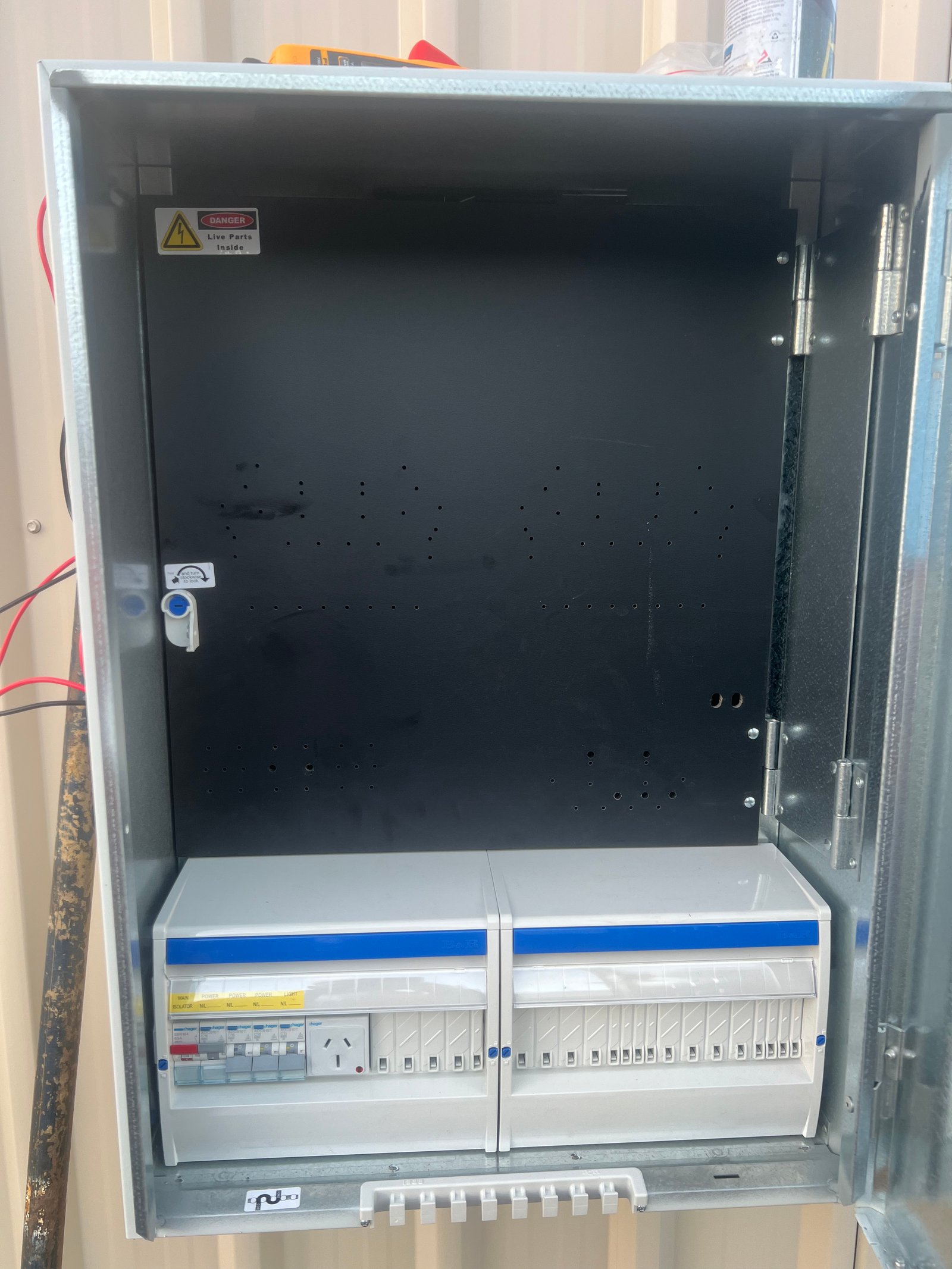 Residential switchboard installation and upgrade